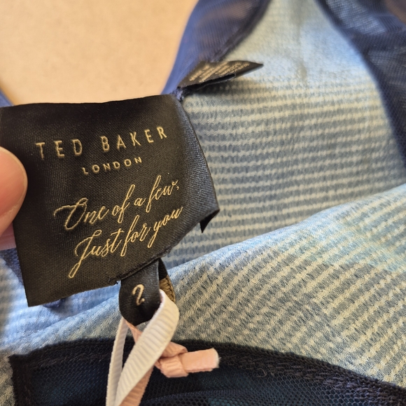 Ted Baker Navy and Blue Floral Camisole - Picture 4 of 9